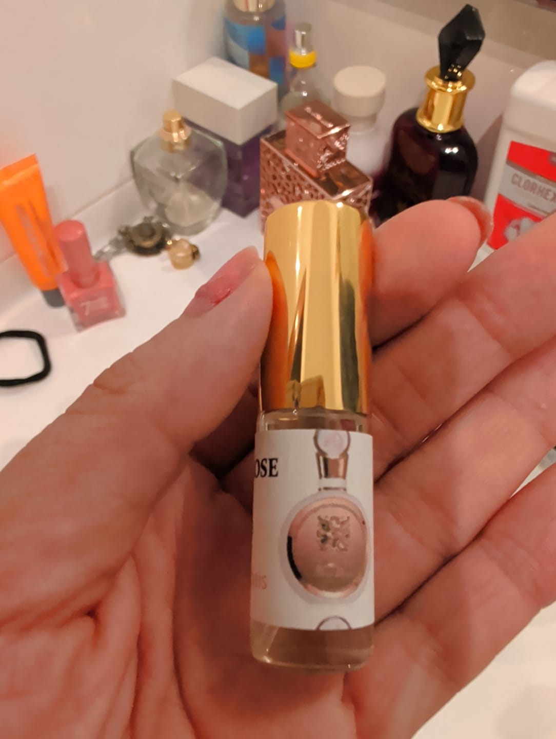 Customer photo review of DECANTE FAKHAR ROSE LATTAFA - 5ML