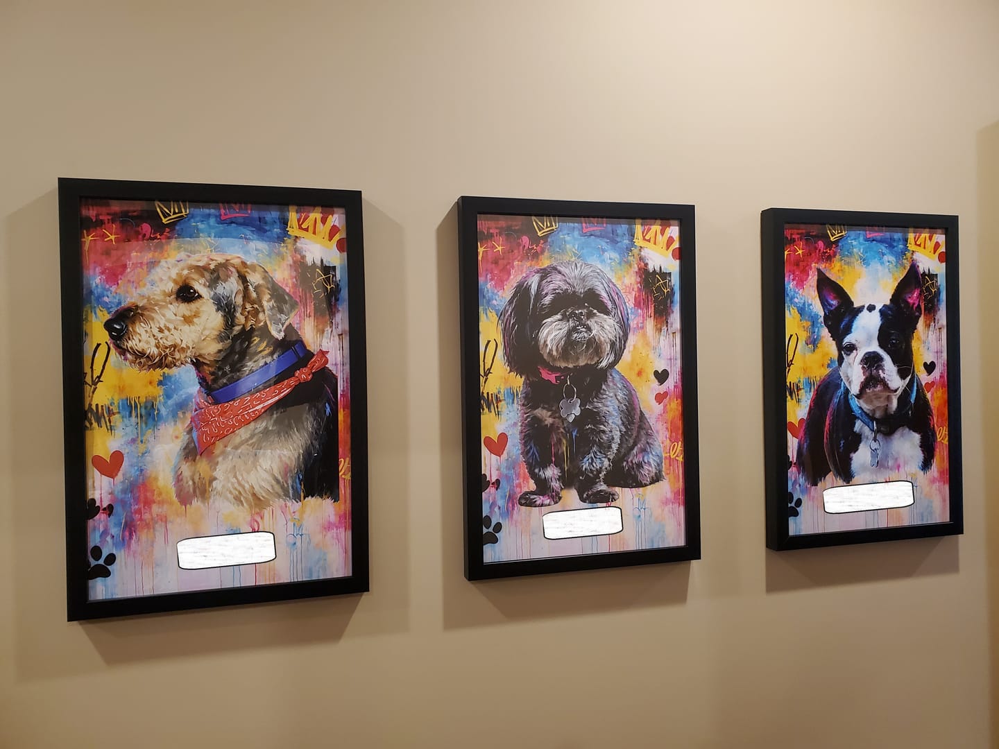 Customer photo review of Graffiti - Personalized Poster