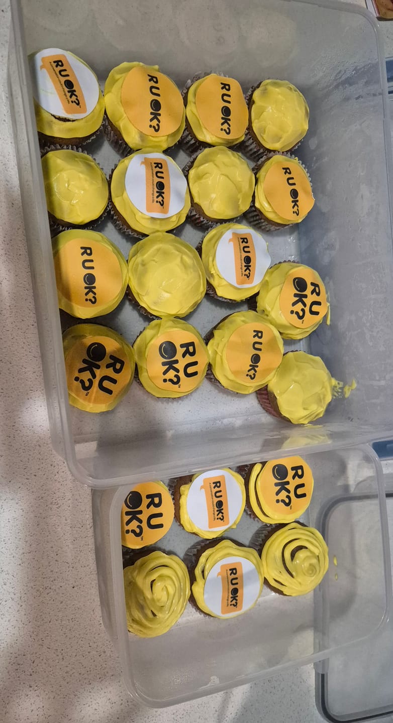 Customer photo review of R U OK Day - Edible Icing Images - Pre-cut