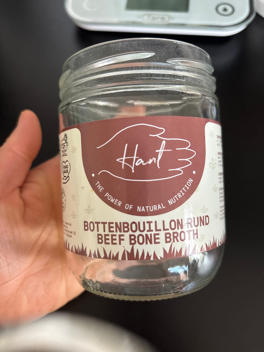 Customer photo review of Bottenbouillon - Rund - Bone Broth - Halal - Collageen - 400mL