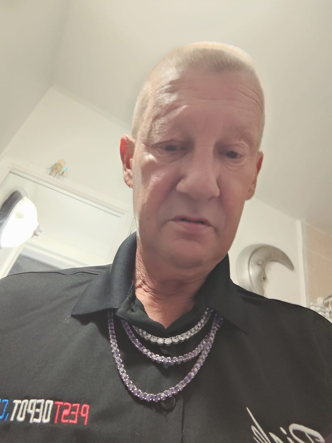 Customer photo review of 5mm Tennis Chain - Purple Amethyst