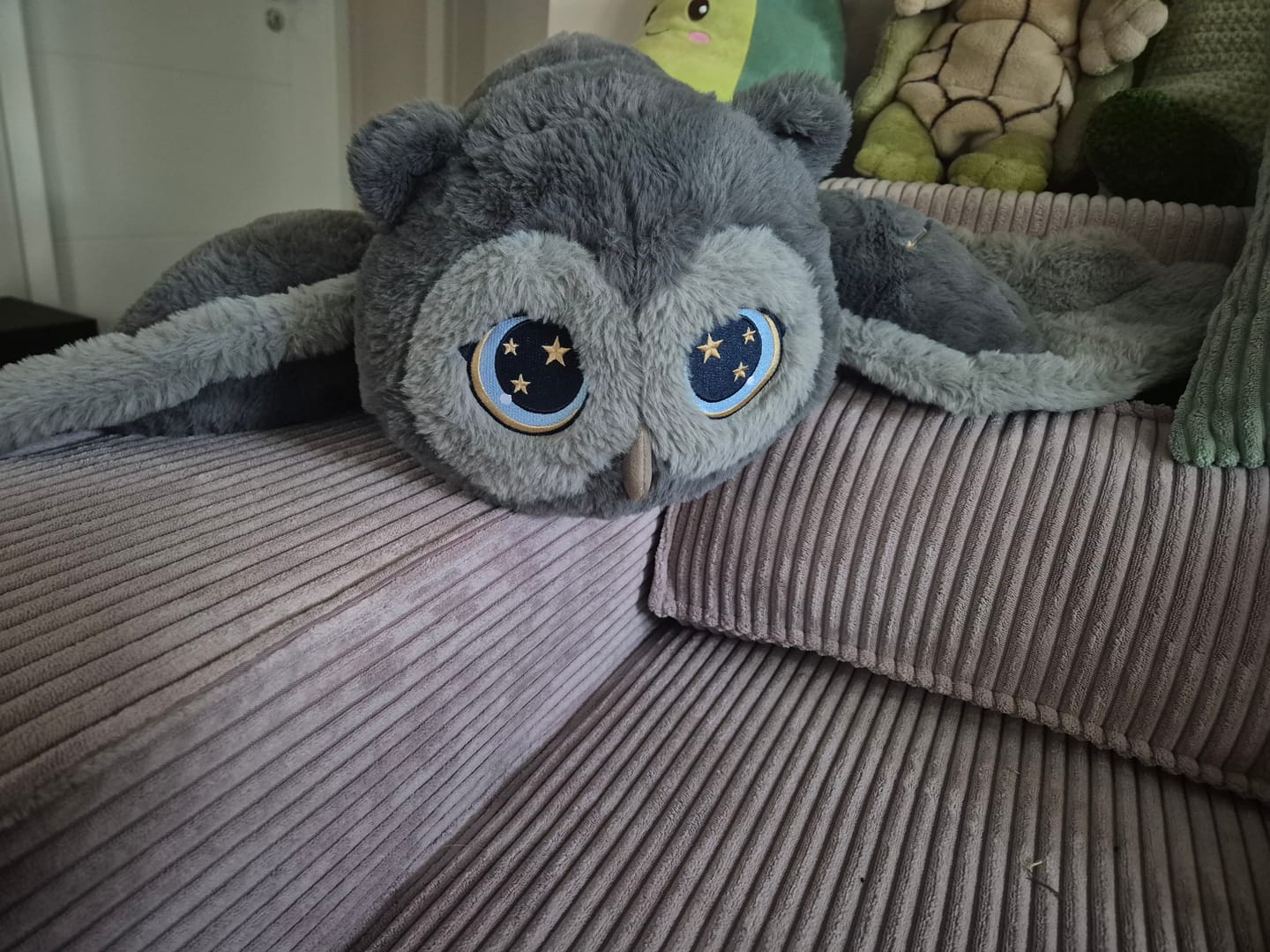 Customer photo review of MeWaii® Owl Weighted Stuffed Animal