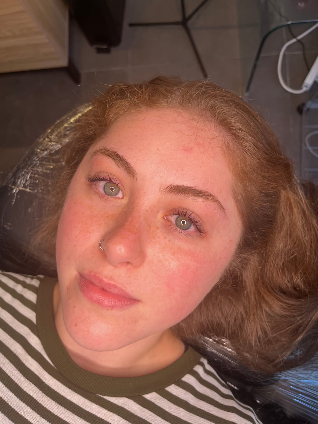 Customer photo review of Pure Care Lash & Brow Lift Pack