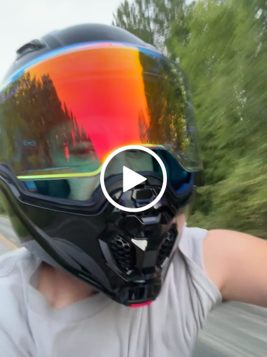 Customer video review of D.O.T. & ECE Daytona C6- Hi-Gloss Black