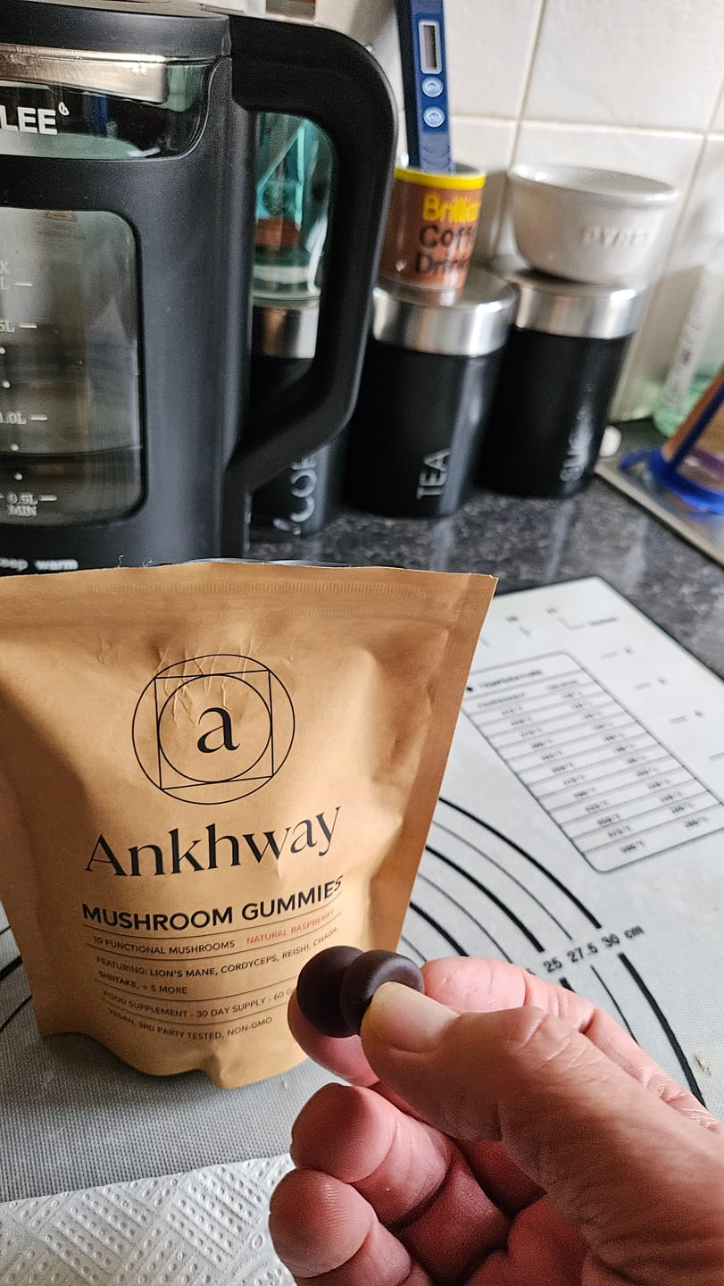 Customer photo review of Mushroom Gummies