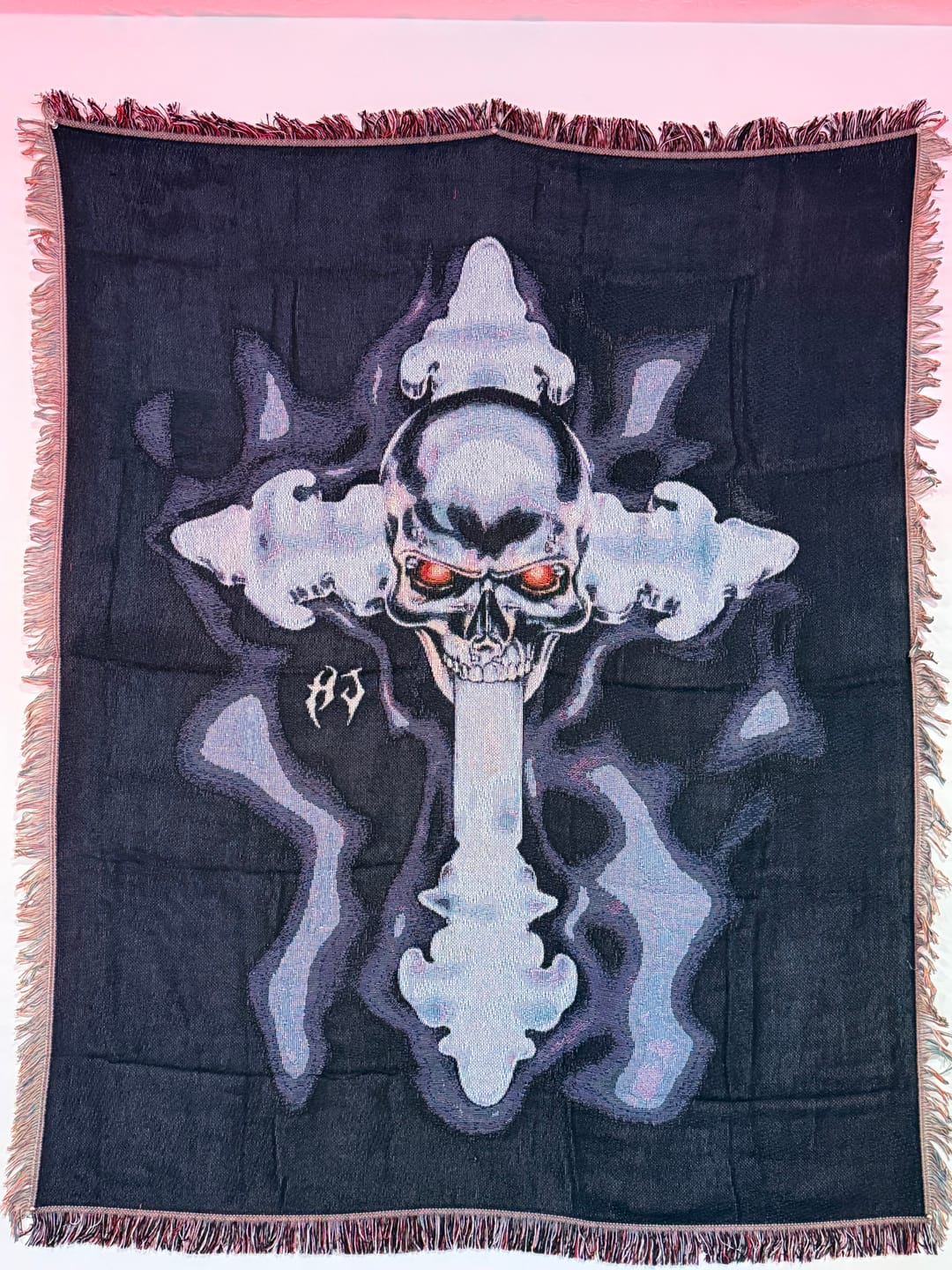 Customer photo review of BACK 2 SKULL TAPESTRIES