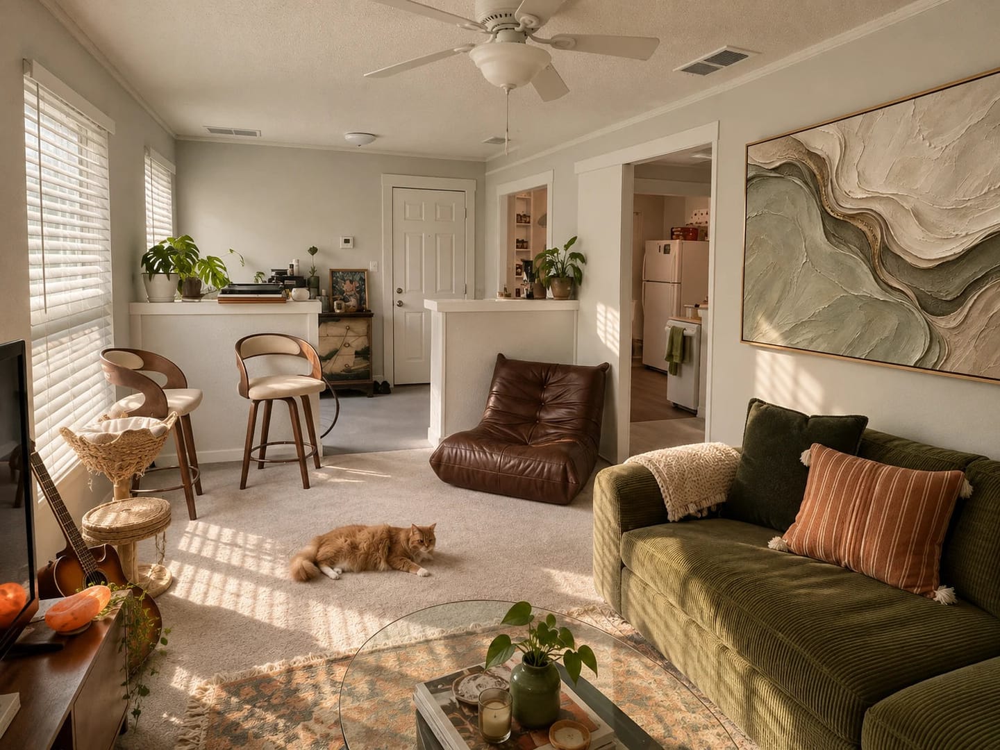 Customer photo review of Textured & Impasto Art｜Sage River Layers