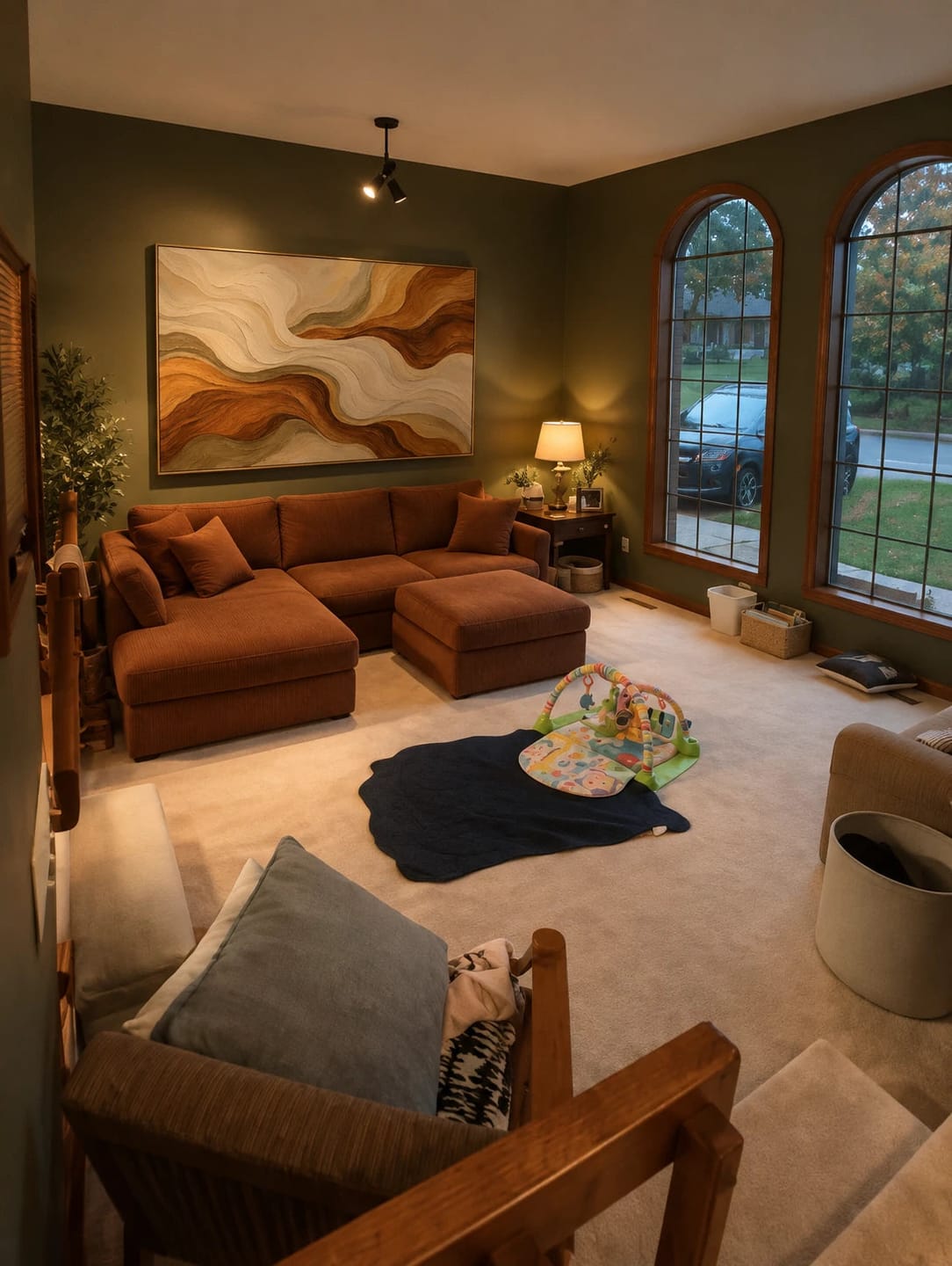 Customer photo review of Textured & Impasto Art｜Earth Flow
