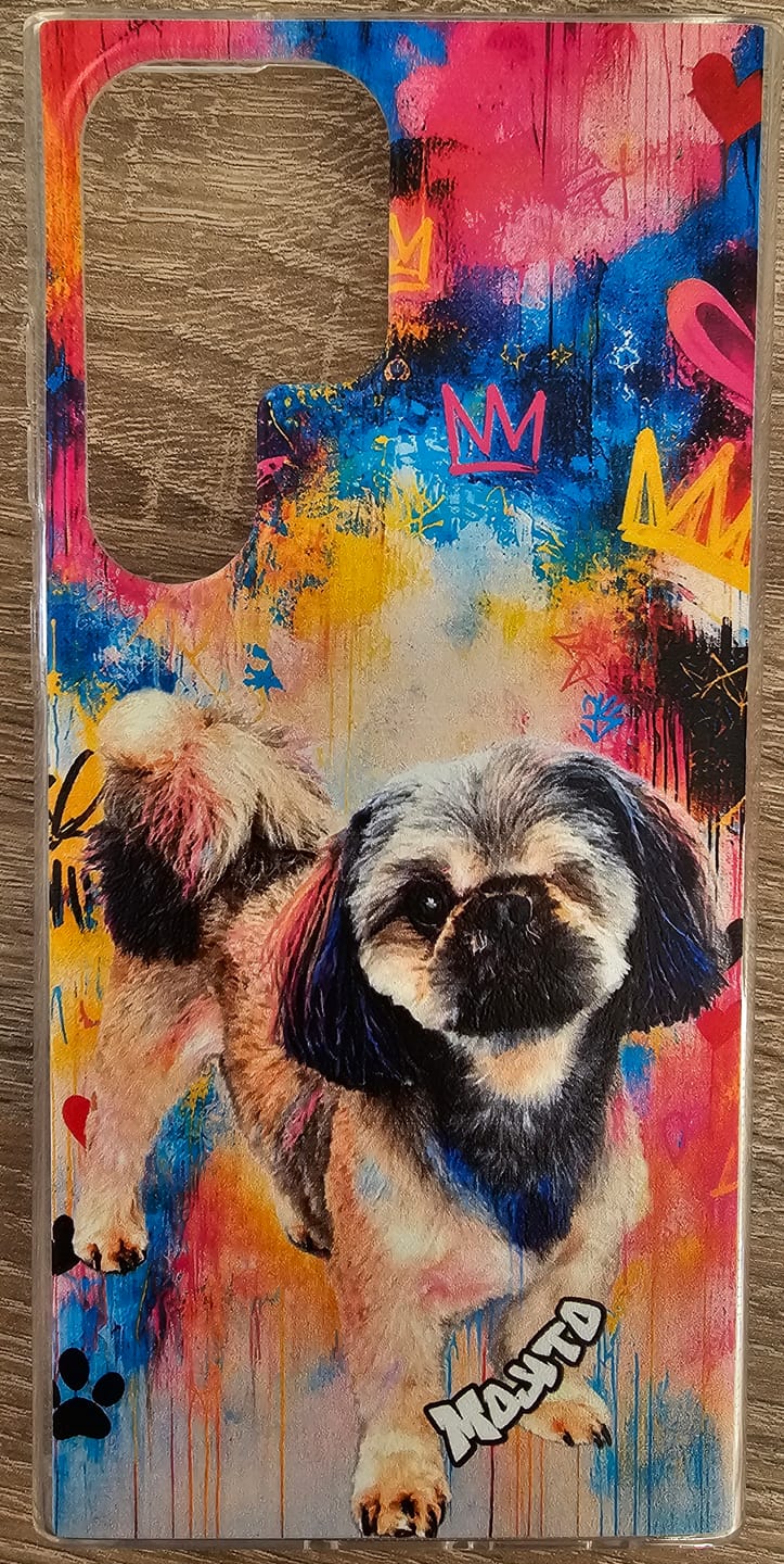 Customer photo review of Graffiti - Coque de téléphone personnalisée