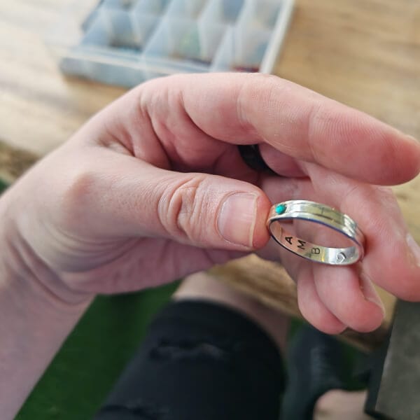 Customer photo review of Ring Making Classes