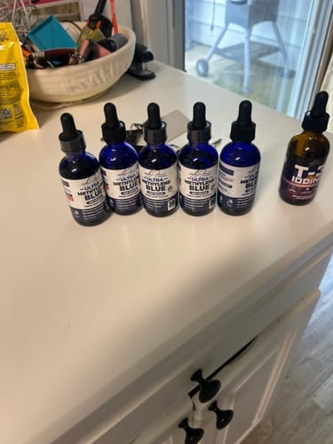 Customer photo review of Ultimate Morning Protocol - Methylene Blue + Colostrum