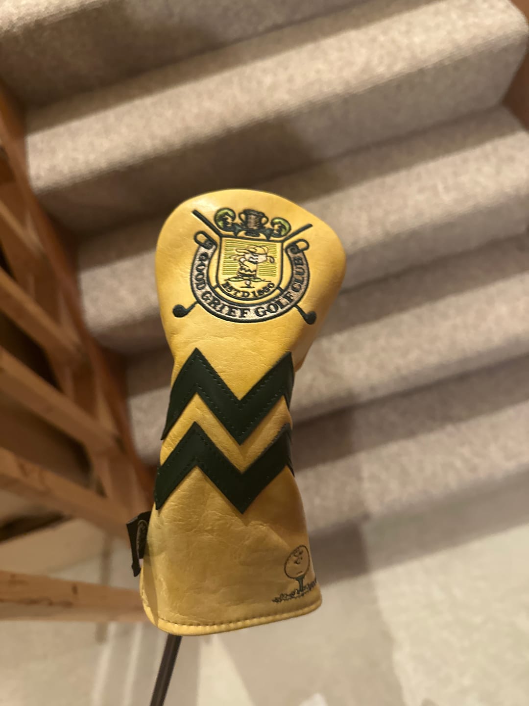 Customer photo review of Peanuts Clubhouse Headcover