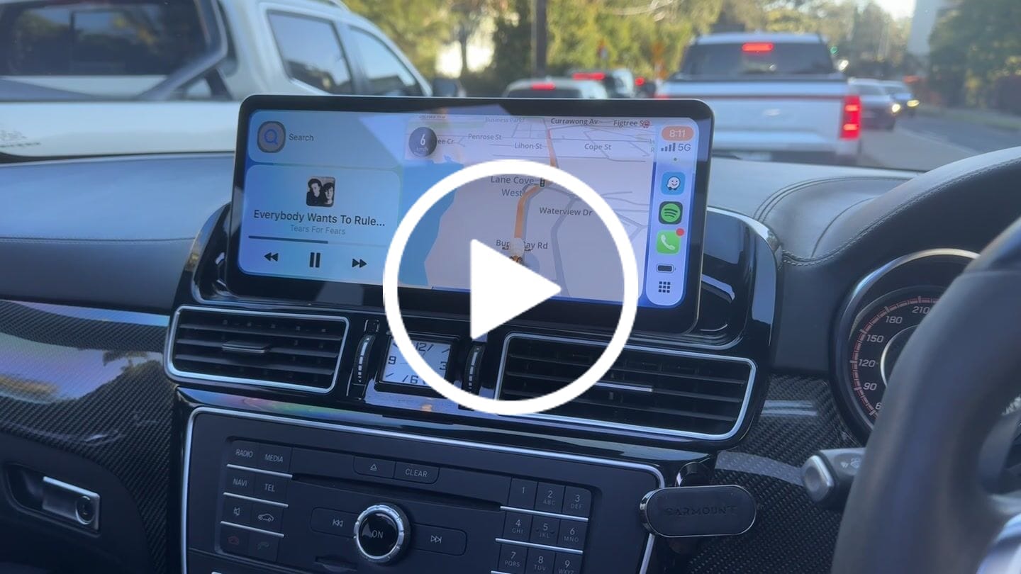Customer video review of Mercedes Benz GL/ML/GLE/GLS Class | X166 | 12.3" Linux CarPlay/Android Touchscreen Display | 2011 - 2019