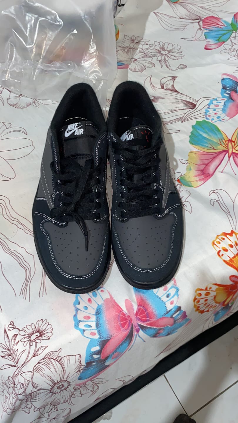 Customer photo review of JORDAN 1 LOW - TRAVIS SCOTT (AAA)
