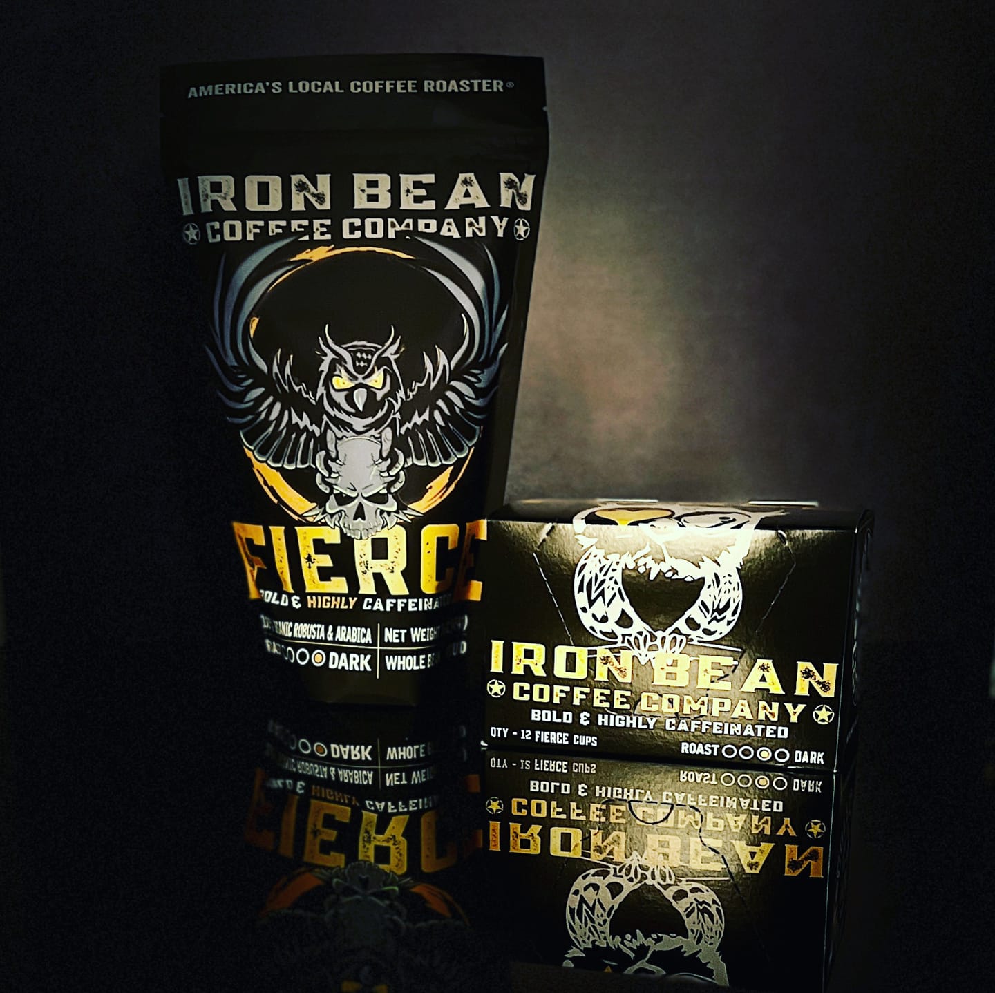 Customer photo review of Fierce™ - Highly Caffeinated Dark Roast