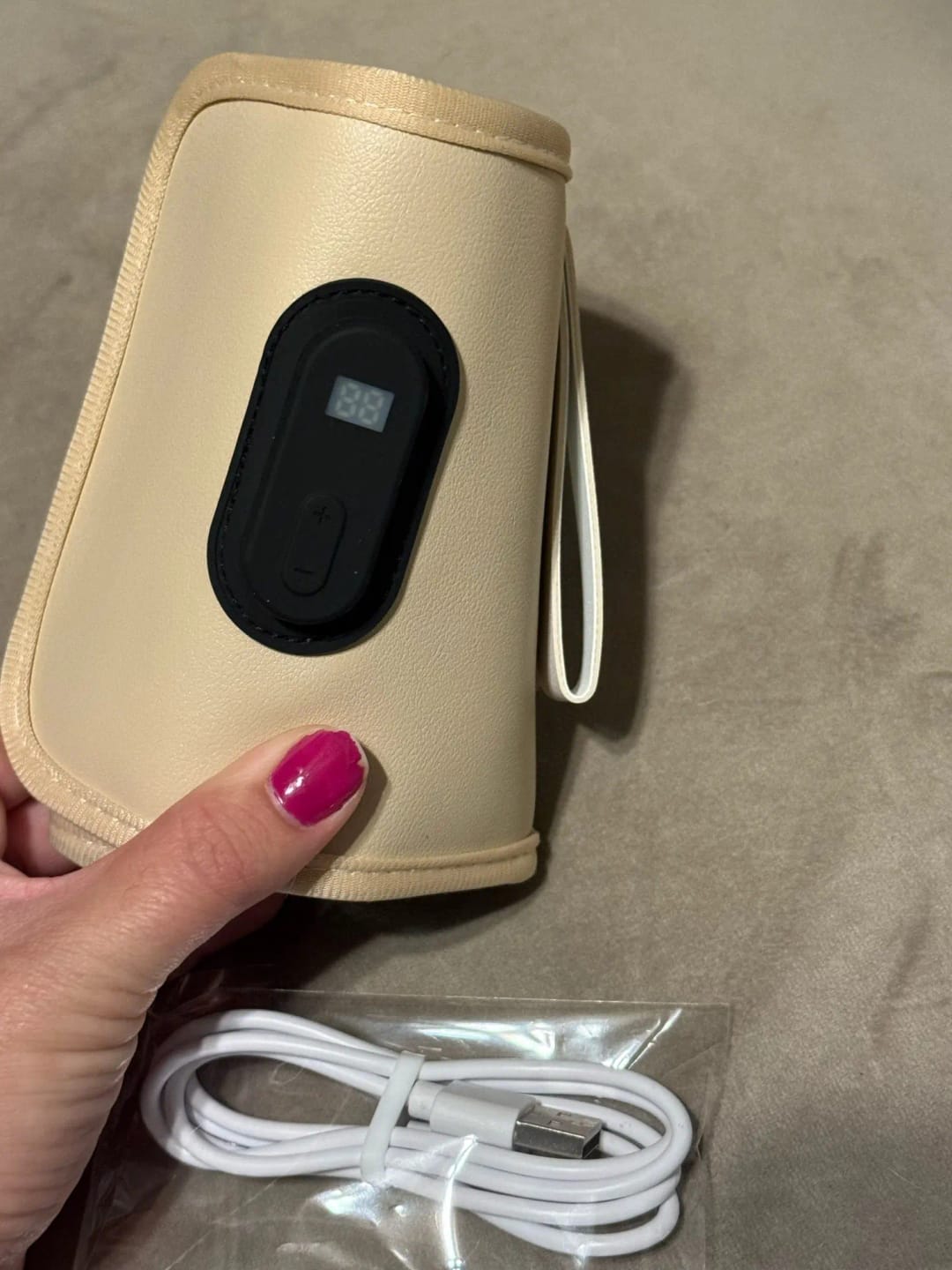 Customer photo review of STYLAZO - EL PRIMER CALIENTA BIBERONES PORTÁTIL A BATERÍA