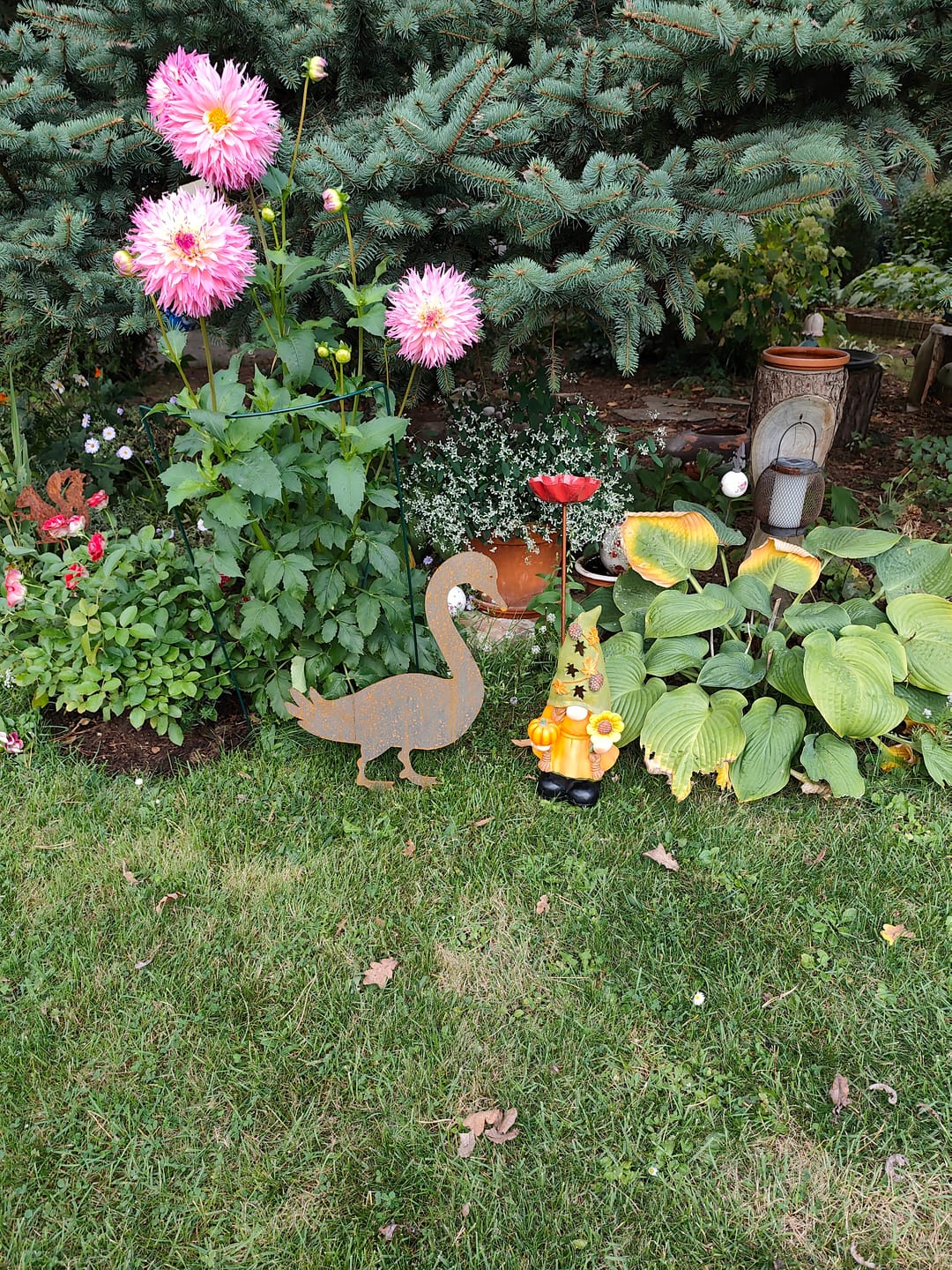 Customer photo review of Gartenstecker Gans