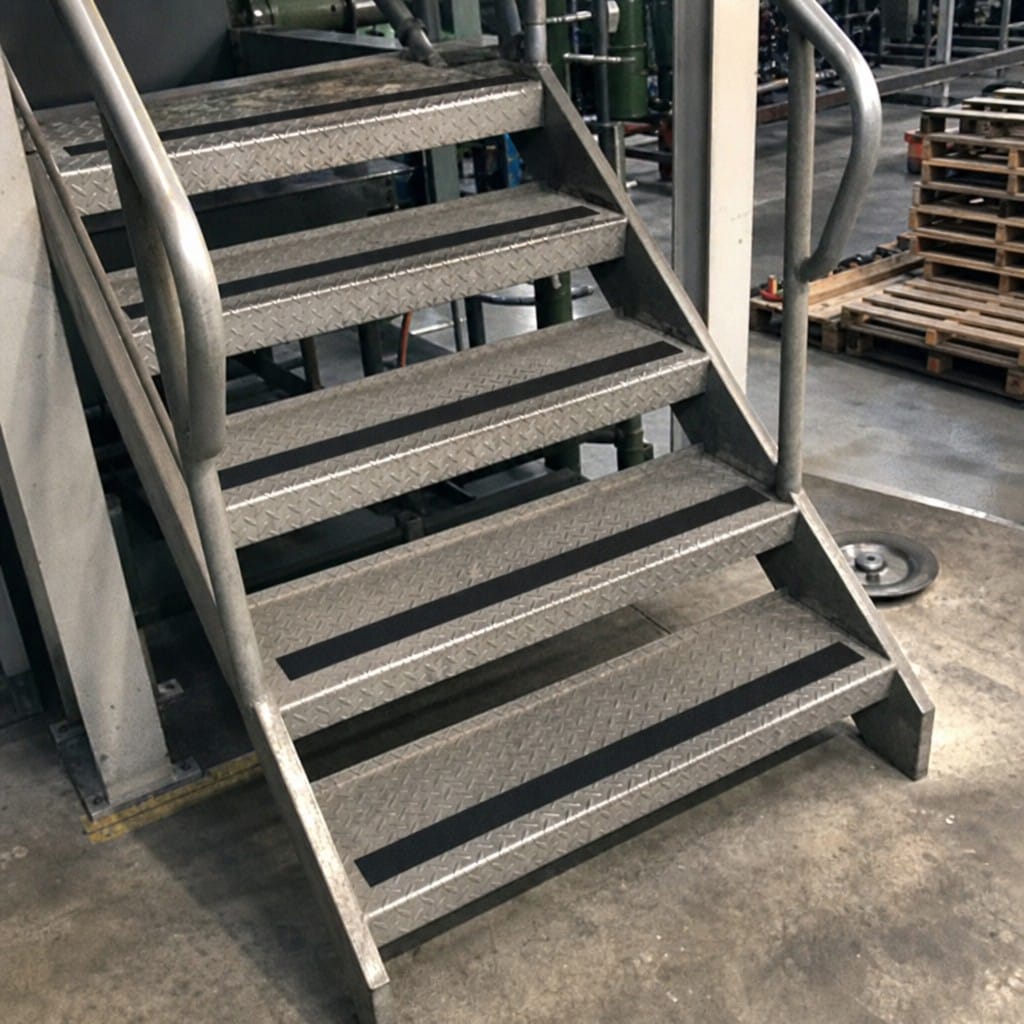 Customer photo review of Dovetail Non-Slip Stair Tread Insert Cut to Any Size