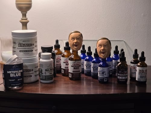 Customer photo review of Ultimate Morning Protocol - Methylene Blue + Colostrum