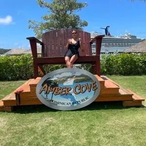Customer photo review of Emoswim - Damen Badeanzug Bauchweg Bademode Bogenkante Bedeckendes Knoten-Badekleid