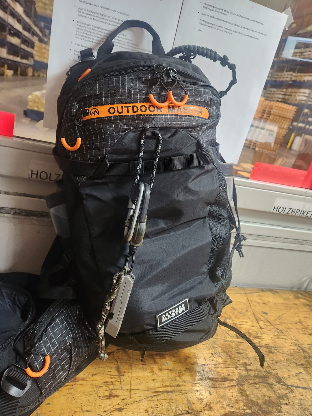 Customer photo review of Outdoor Master 22L Športni nahrbtnik, črn