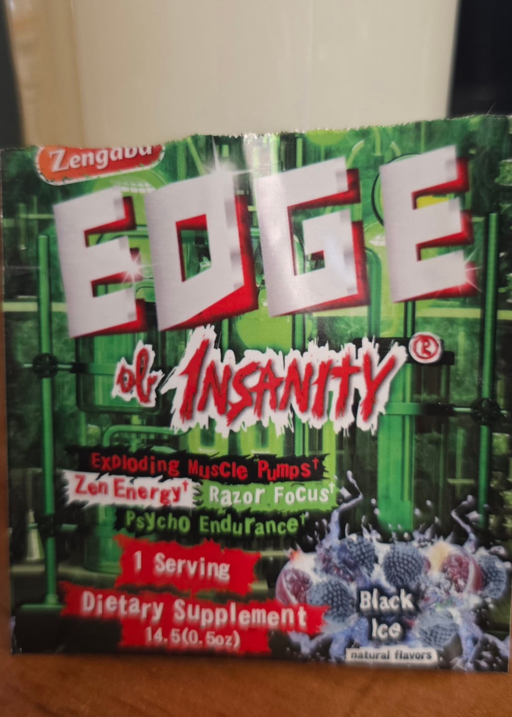 Customer photo review of Edge of Insanity Packet