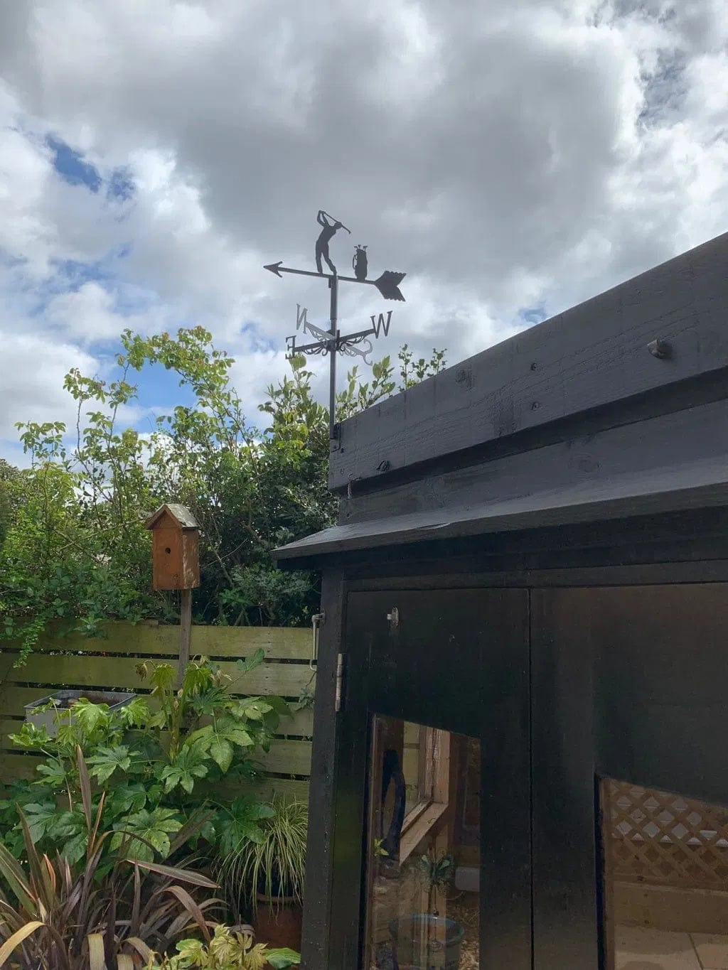 Customer photo review of Weather Vane - Golfer Swing
