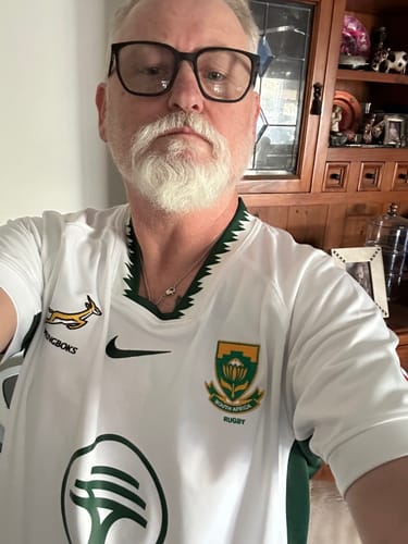 Customer photo review of Springboks Nike Men's 26/27 Stadium Away Jersey