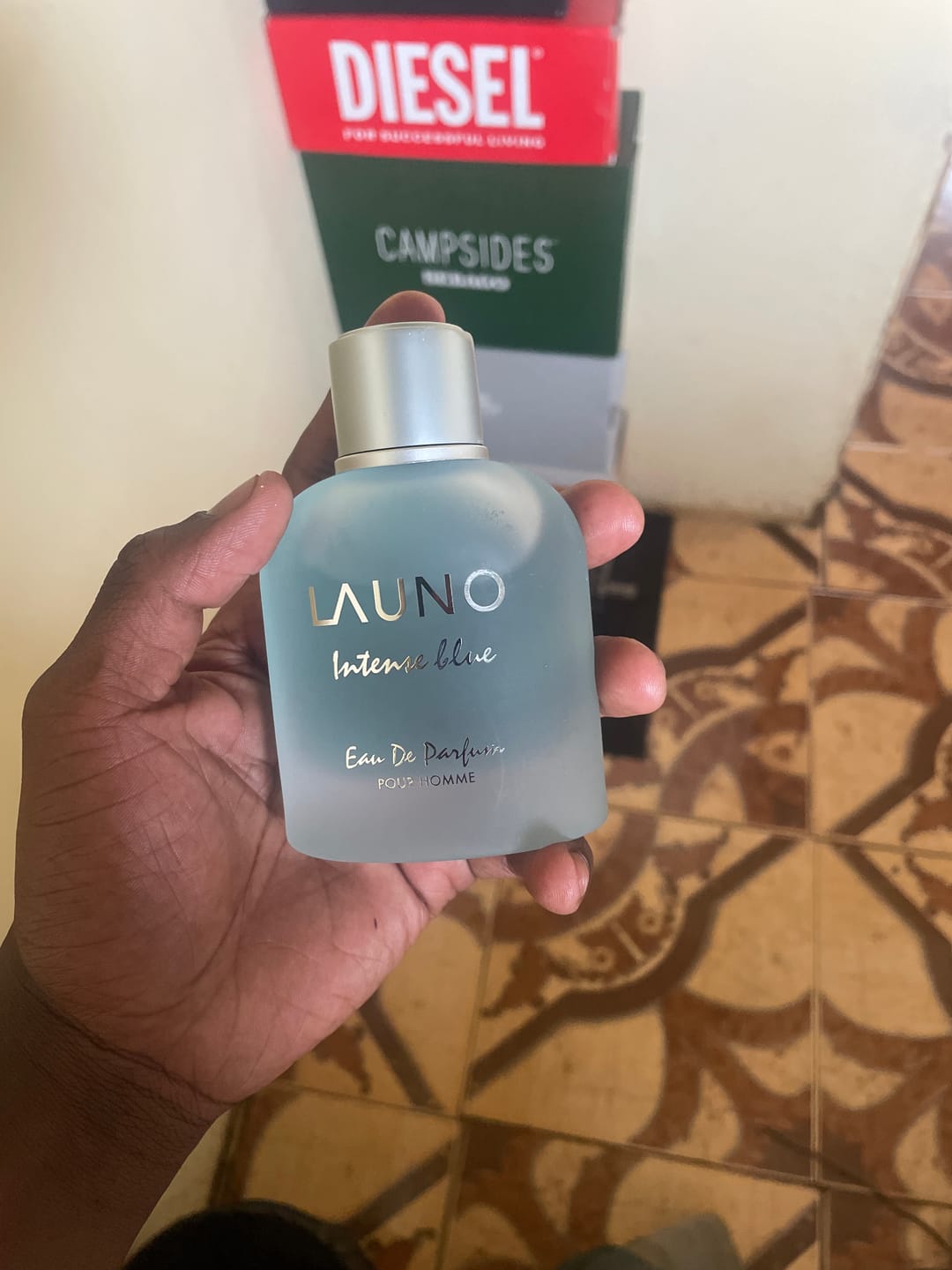 Customer photo review of Launo intense blue Eau De Parfum 100ml - Fragrance World
