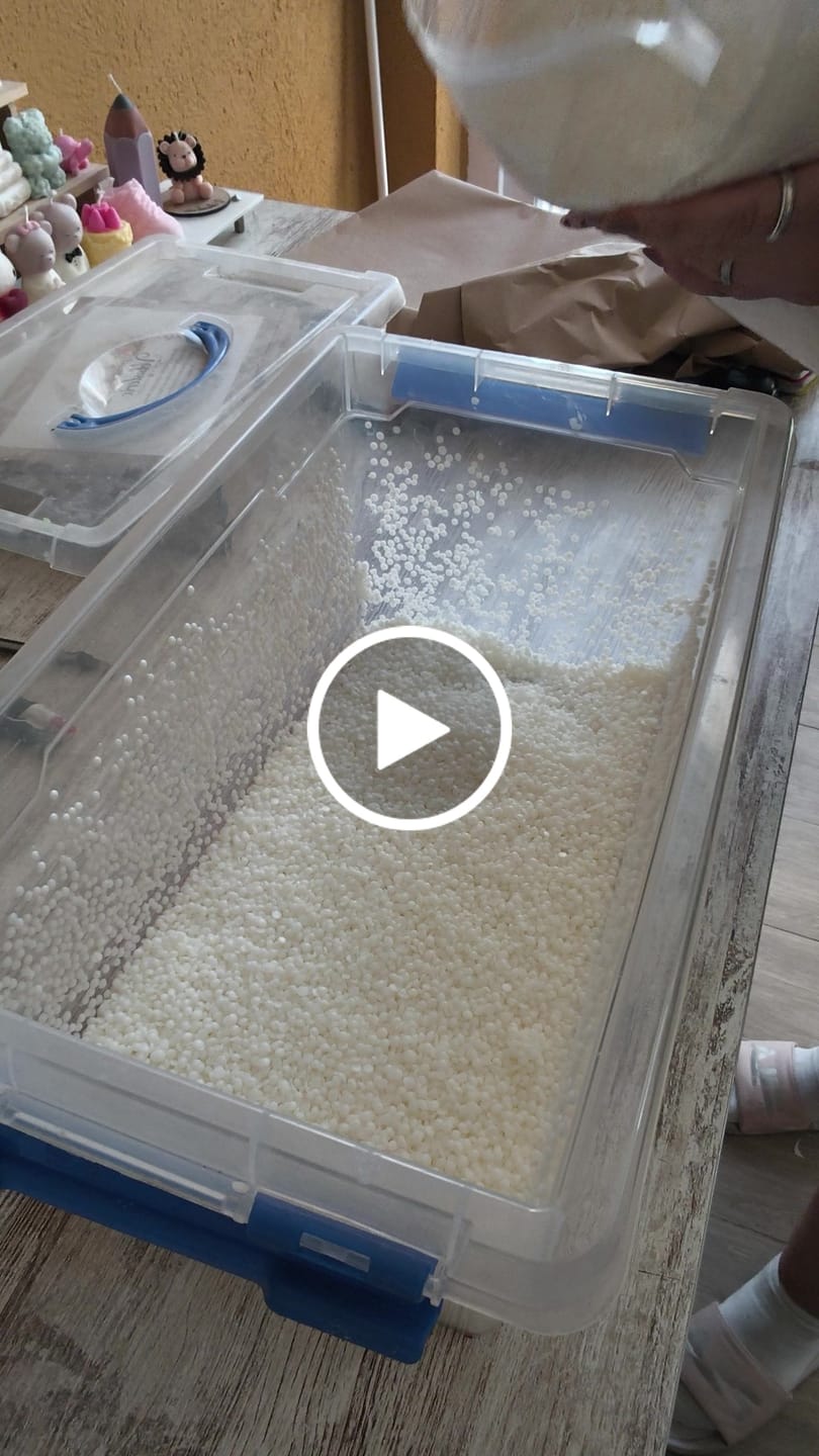 Customer video review of Cera de Soja para velas en Molde, Pilar y Wax-melts (APF)