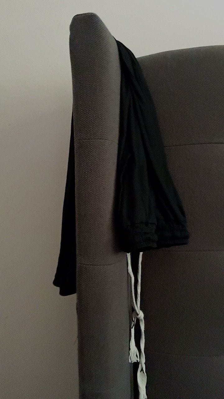 Customer photo review of Single Pleated Creasefree Work Trousers
