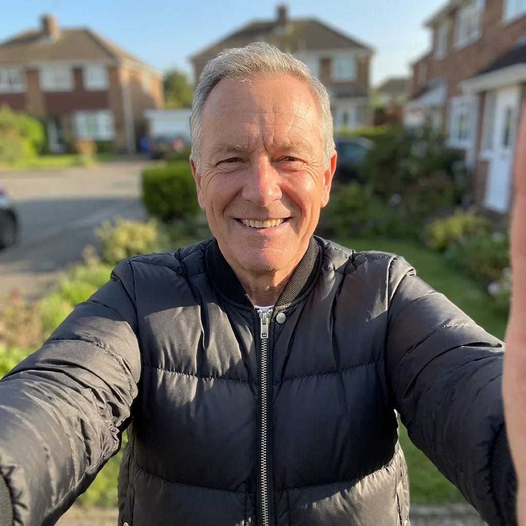 Customer photo review of Herren Winter Daunenjacke