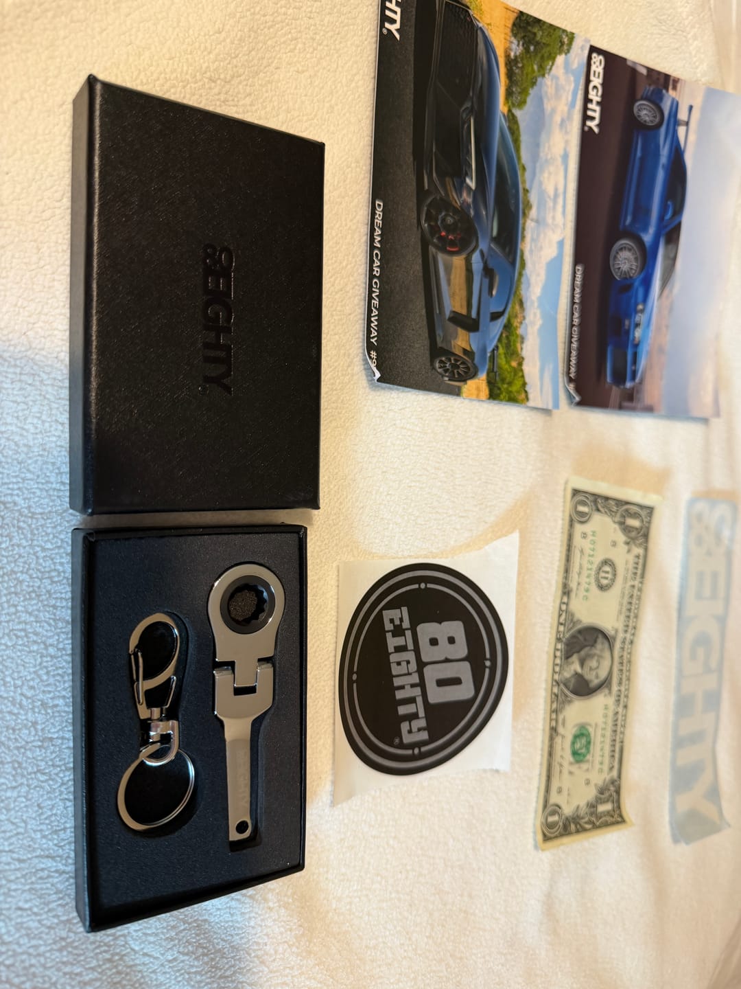 Customer photo review of 80Eighty® 10mm Wrench Keychain