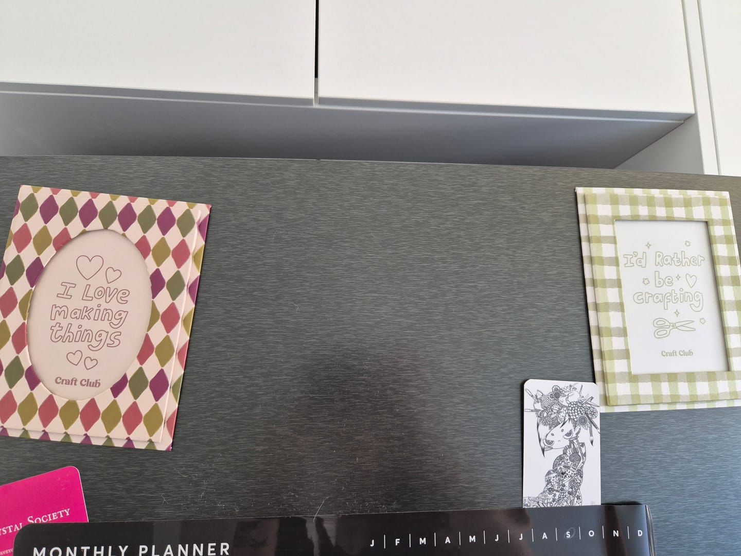 Customer photo review of Crafty Twin Magnetic Frames
