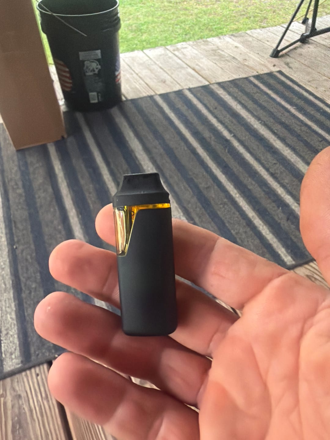 Customer photo review of PUR VYB - 2G THCa Live Resin - Wedding Cake (Hybrid)
