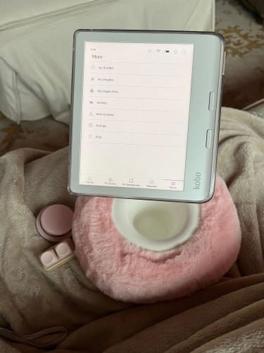 Customer photo review of Support Douillet – Le compagnon idéal pour vos moments détente
