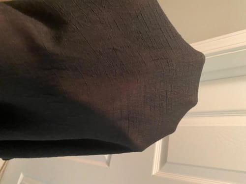 Customer photo review of Emoswim - Transparentes Häkelmuster Asymmetrisches Cover-Up