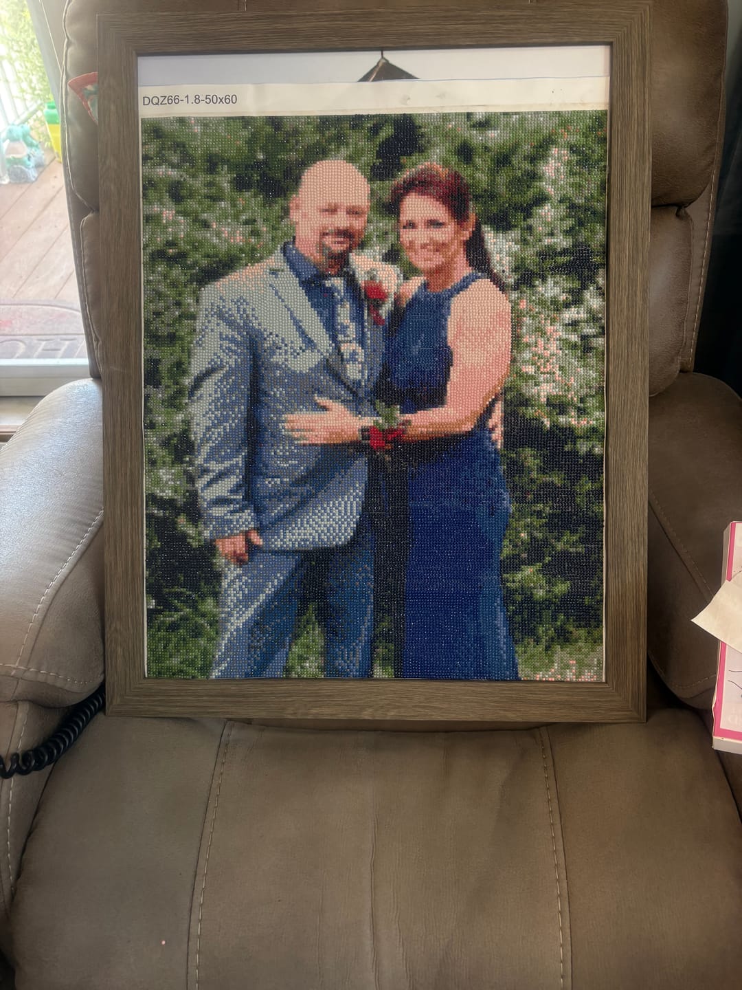 Customer photo review of Diamond Painting - Custom Photo