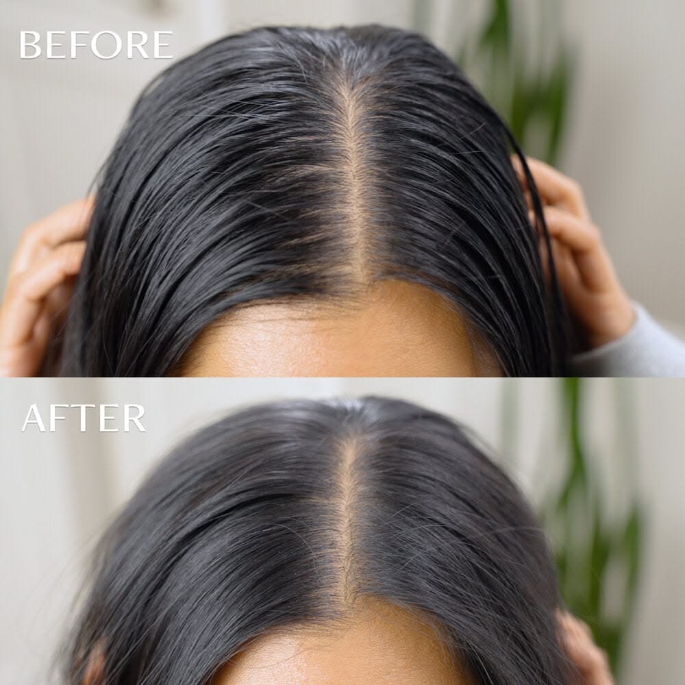 Customer photo review of Oil-Control Volumizing Shampoo Bar