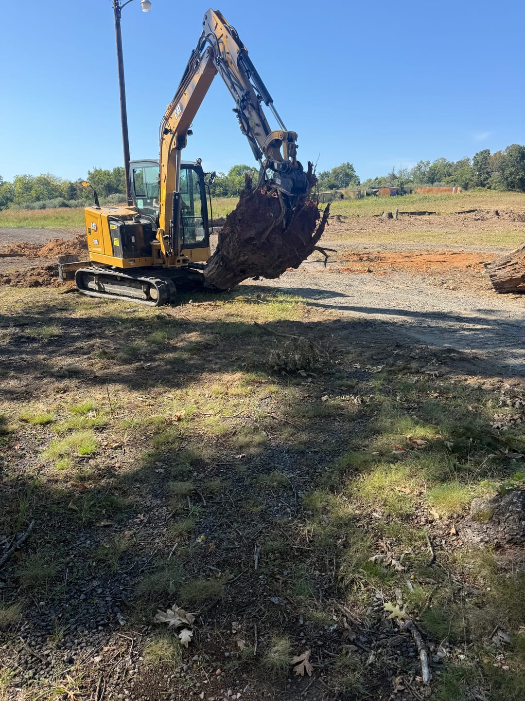 Customer photo review of Root Ripper for CAT Excavator | Fits - 305, 305.5, 306 Caterpillar