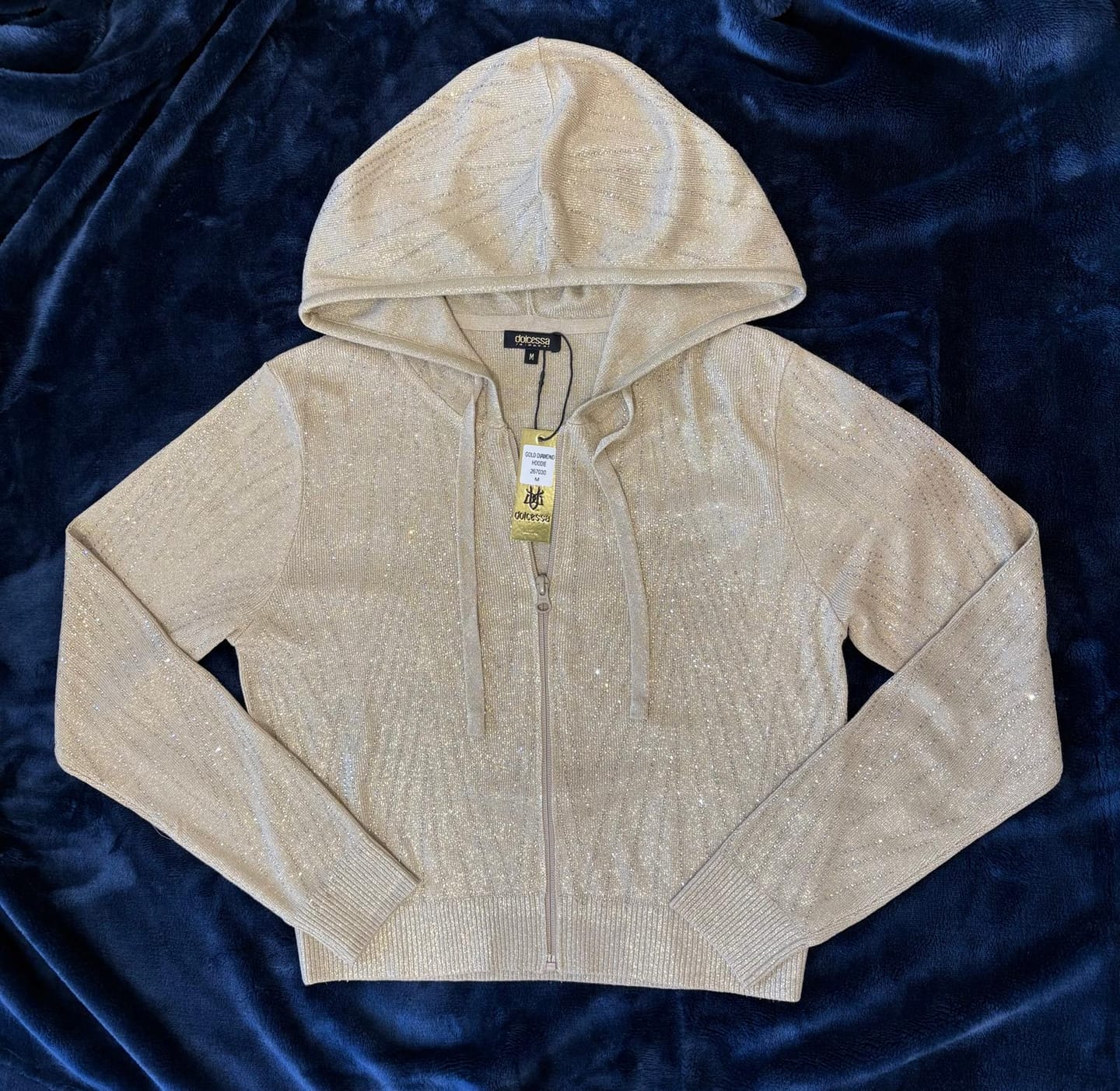 Customer photo review of Gold Diamond Hoodie