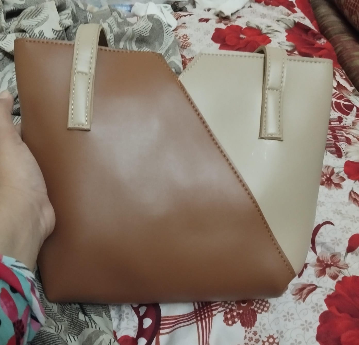 Customer photo review of Nyra - Mustard/Beige