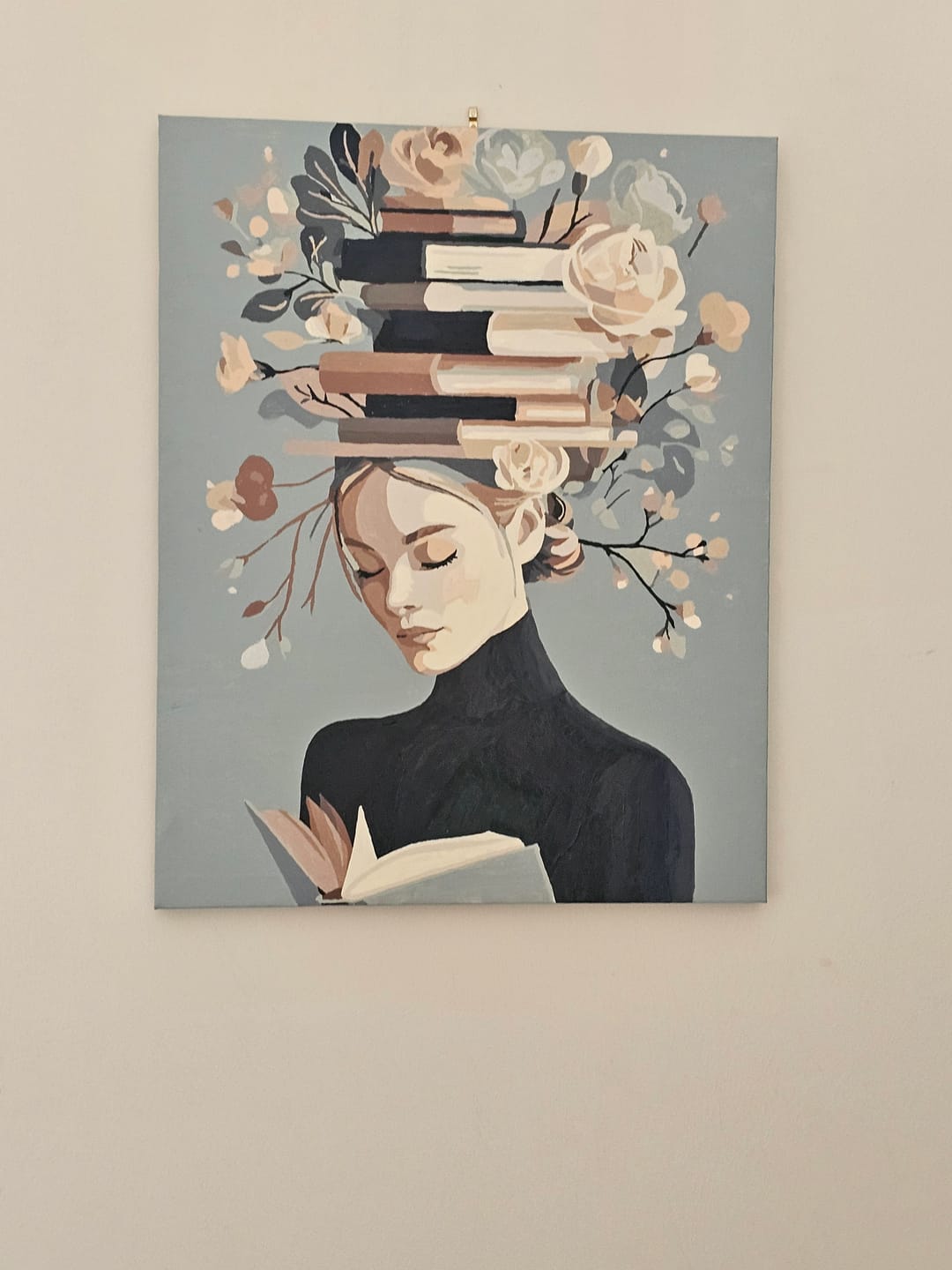 Customer photo review of Book garden | Paint by Number