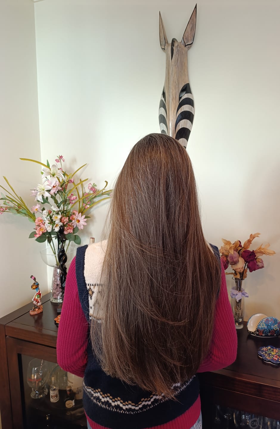 Customer photo review of MÁSCARA CAPILAR 60 ml