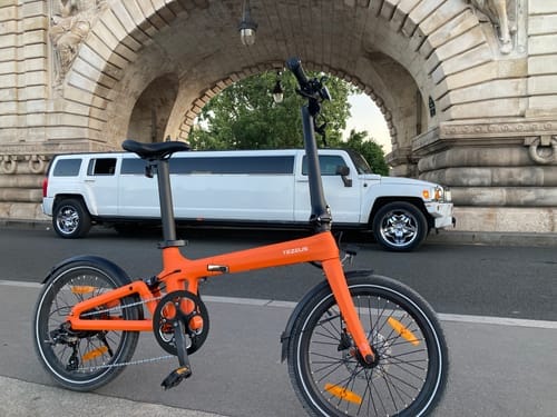 Customer photo review of Tezeus Swift Mudguards