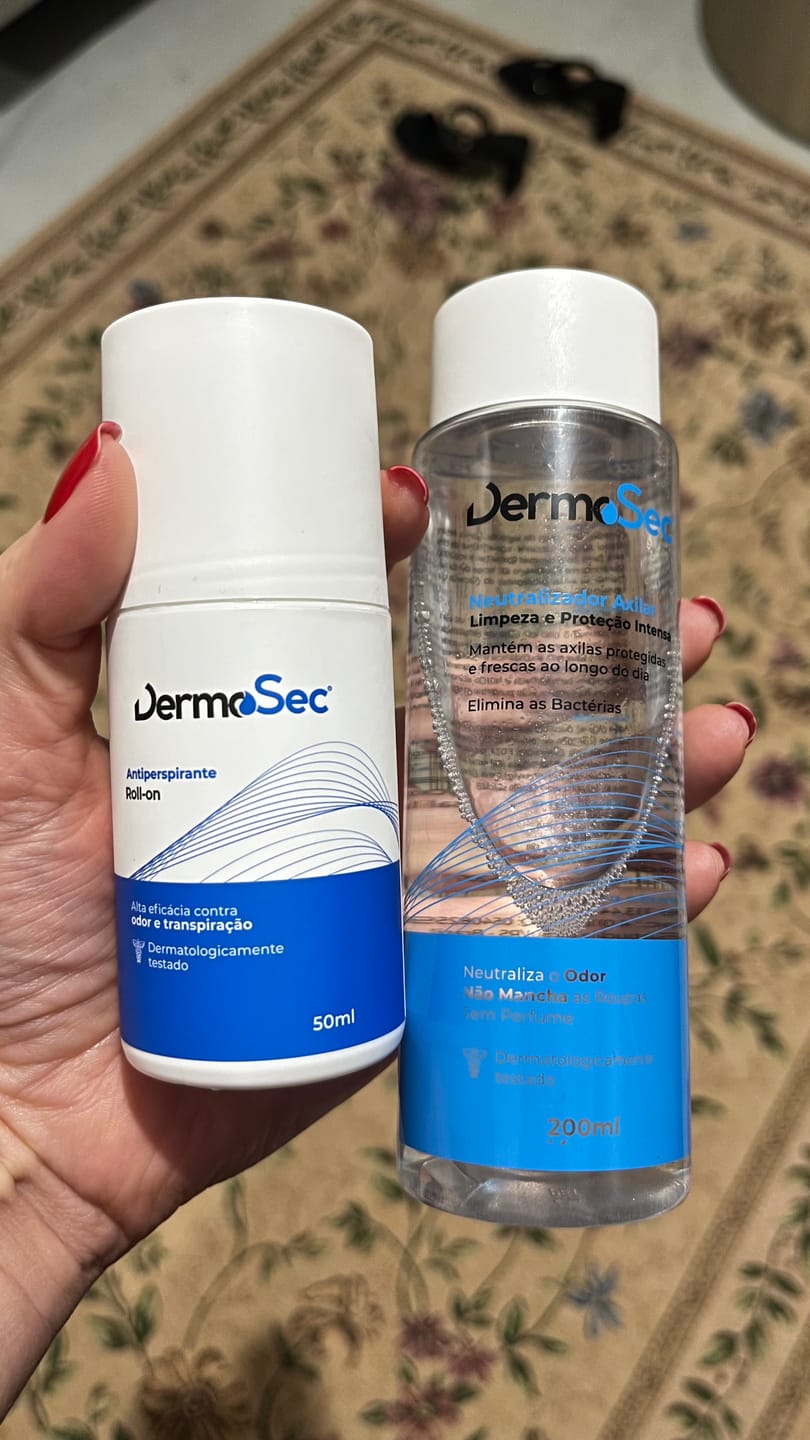 Customer photo review of Antitranspirante de Alta Performance - Combate o Suor Excessivo e o Mau Odor