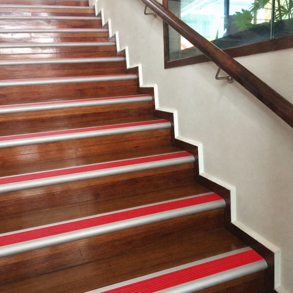 Customer photo review of Aluminium Bullnose Stair Nosing 66.5x30mm, Cut to Size 700-3200mm