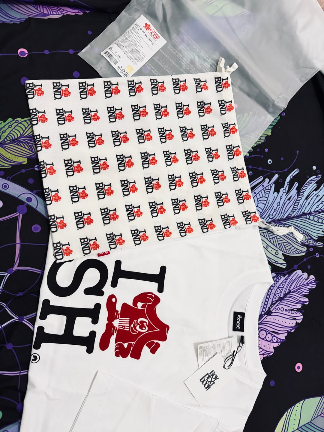 Customer photo review of BOYNEXTDOOR - HOME 1ST STUDIO ALBUM POP UP OFFICIAL MD S/S T-SHIRT