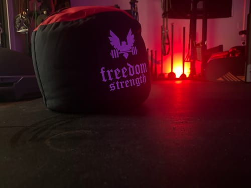 Customer photo review of Strongman Sandbag