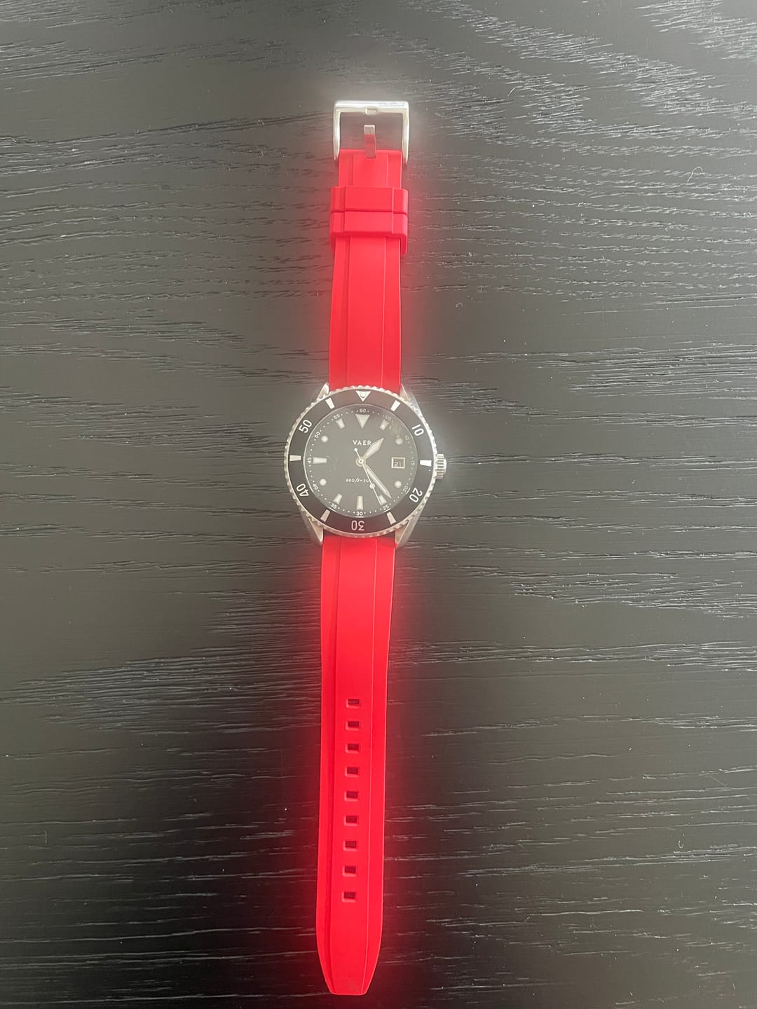 Customer photo review of Ridge Rubber - Red